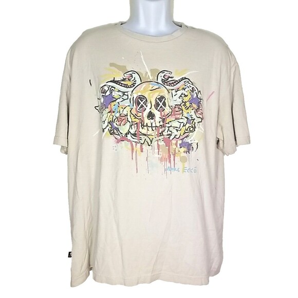 MARC ECKO Men's Short Sleeve Skull With Snakes T-Shirt 2XL        T8 - Picture 1 of 7